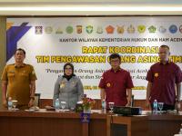 Perkuat Pengawasan Orang Asing, Kantor Wilayah Kemenkumham Aceh Gelar Rapat TIMPORA
